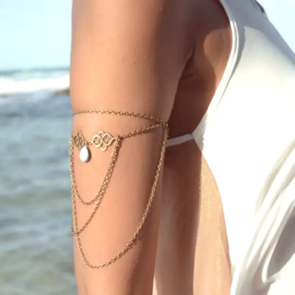 Bohemian chain arm jewelry